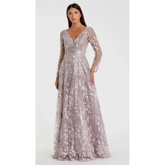 sachin and babi light blue dress Mac Duggal Women's Dresses main image 0